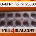 Gold Rhino Pill 25000 30